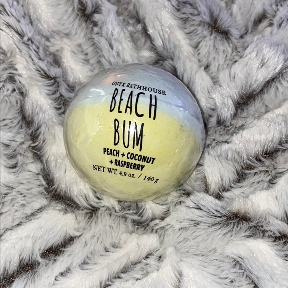 Beach bum bath bomb